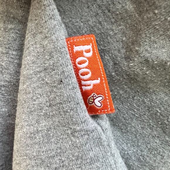 Vintage Y2K Tigger 1/4 Zip Lightweight Grey Sweatshirt Embroidered Womens Medium - Picture 4 of 6